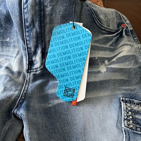 Demolition Jeans NWT 38X30 - Picture 9 of 12